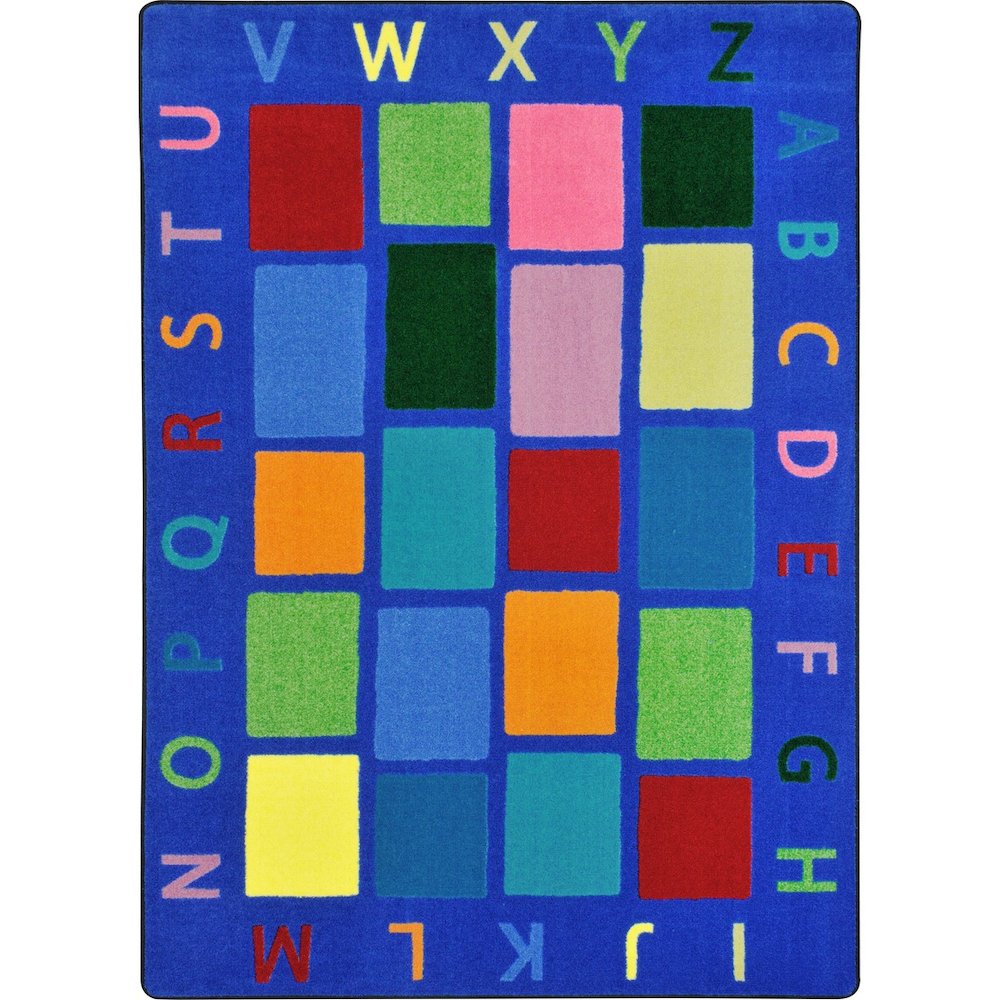 Kid Essentials My Space 5'4" x 7'8" Area Rug in Color Multi