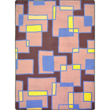 Kid Essentials Outside the Box 3'10" x 5'4" Area Rug in Color Grape