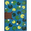Kid Essentials Playful Pond 3'10" x 5'4" Area Rug in Color Multi