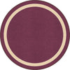 Kid Essentials Portrait 7'7" Round Area Rug in Color Heather