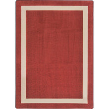 Kid Essentials Portrait 3'10" x 5'4" Area Rug in Color Wine