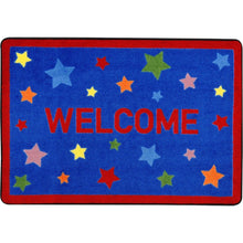 Kid Essentials Reading Superstars 2'8" x 3'10" Area Rug in Color Multi