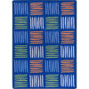 Kid Essentials Right Turn 5'4" x 7'8" Area Rug in Color Multi