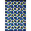 Kid Essentials Roundabout 3'10" x 5'4" Area Rug in Color Blue