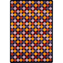 Kid Essentials Roundabout 3'10" x 5'4" Area Rug in Color Plum