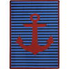 Kid Essentials Safe Mooring 3'10" x 5'4" Area Rug in Color Red