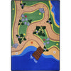 Kid Essentials Sandy Shores 5'4" x 7'8" Area Rug in Color Multi