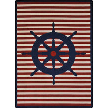 Kid Essentials Set Your Course 3'10" x 5'4" Area Rug in Color Blue