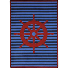 Kid Essentials Set Your Course 3'10" x 5'4" Area Rug in Color Red