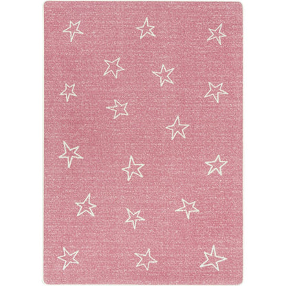 Claremont Kids Shine On 3'10" x 5'4" Area Rug in Color Blush