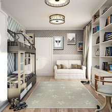 Claremont Kids Shine On 3'10" x 5'4" Area Rug in Color Linen