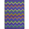 Kid Essentials Sonic 5'4" x 7'8" Area Rug in Color Violet