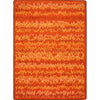 Kid Essentials Static Electricity 3'10" x 5'4" Area Rug in Color Orange