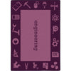 Kid Essentials STEAM 5'4" x 7'8" Area Rug in Color Engineering