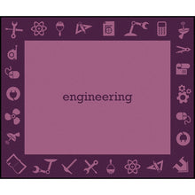 Kid Essentials STEAM 10'9" x 13'2" Area Rug in Color Engineering