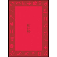 Kid Essentials STEAM 7'8" x 10'9" Area Rug in Color Math