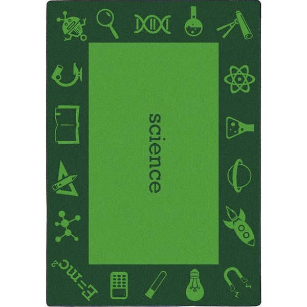 Kid Essentials STEAM 5'4" x 7'8" Area Rug in Color Science