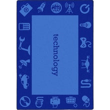 Kid Essentials STEAM 5'4" x 7'8" Area Rug in Color Technology