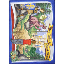 Kid Essentials Step Into A Good Book 3'10" x 5'4" Area Rug in Color Multi