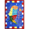 Kid Essentials STOPS 5'4" x 7'8" Area Rug in Color Multi