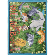 Kid Essentials Wild About Books 3'10" x 5'4" Area Rug in Color Multi