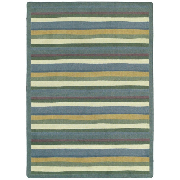 Kid Essentials Yipes Stripes 3'10" x 5'4" Area Rug in Color Soft