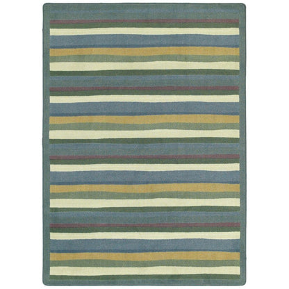 Kid Essentials Yipes Stripes 3'10" x 5'4" Area Rug in Color Soft