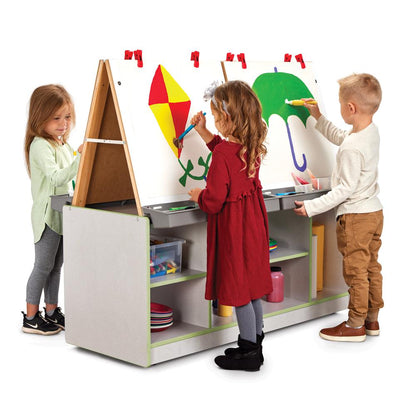 4 Station Art Center - Key Lime Green