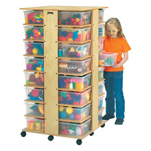 32 Tub Tower - with Clear Tubs