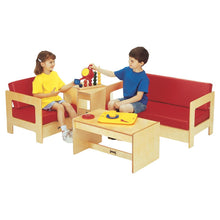 Living Room Couch - Red