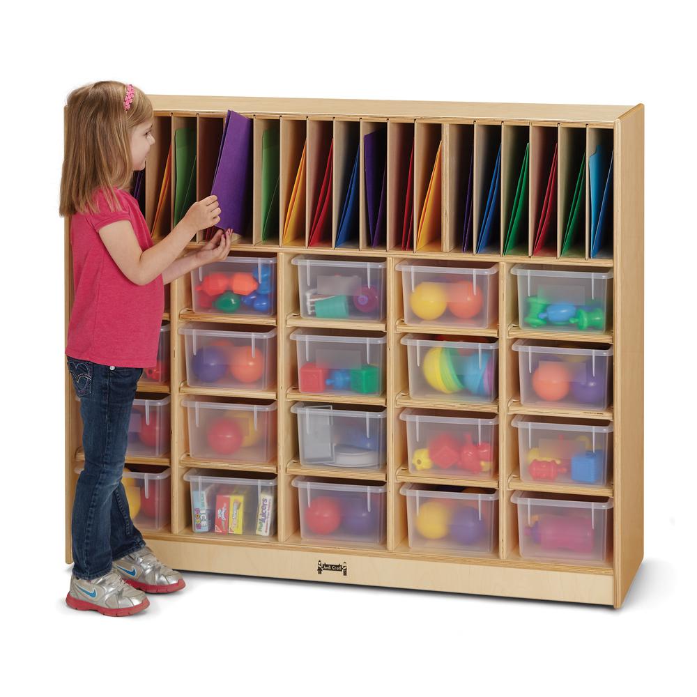 Classroom Organizer - with Clear Trays