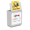 Big Book Easel - Magnetic Write-n-Wipe, Gray