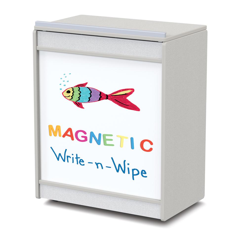 Big Book Easel - Magnetic Write-n-Wipe, Gray