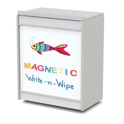 Big Book Easel - Magnetic Write-n-Wipe, Gray