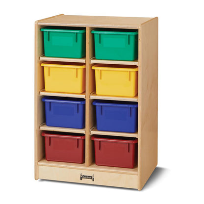 8 Cubbie-Tray Mobile Unit - without Trays