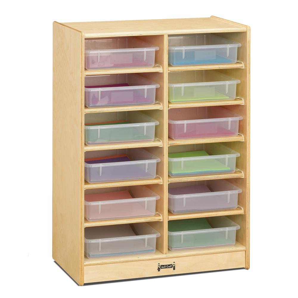 12 Paper-Tray Mobile Storage - without Paper-Trays