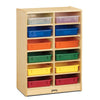 12 Paper-Tray Mobile Storage - with Colored Paper-Trays