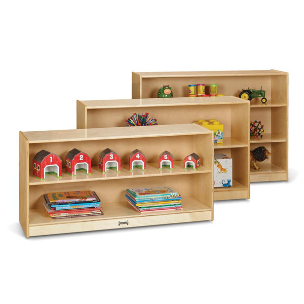 Jonti-Craft® Toddler Adjustable Mobile Straight-Shelf