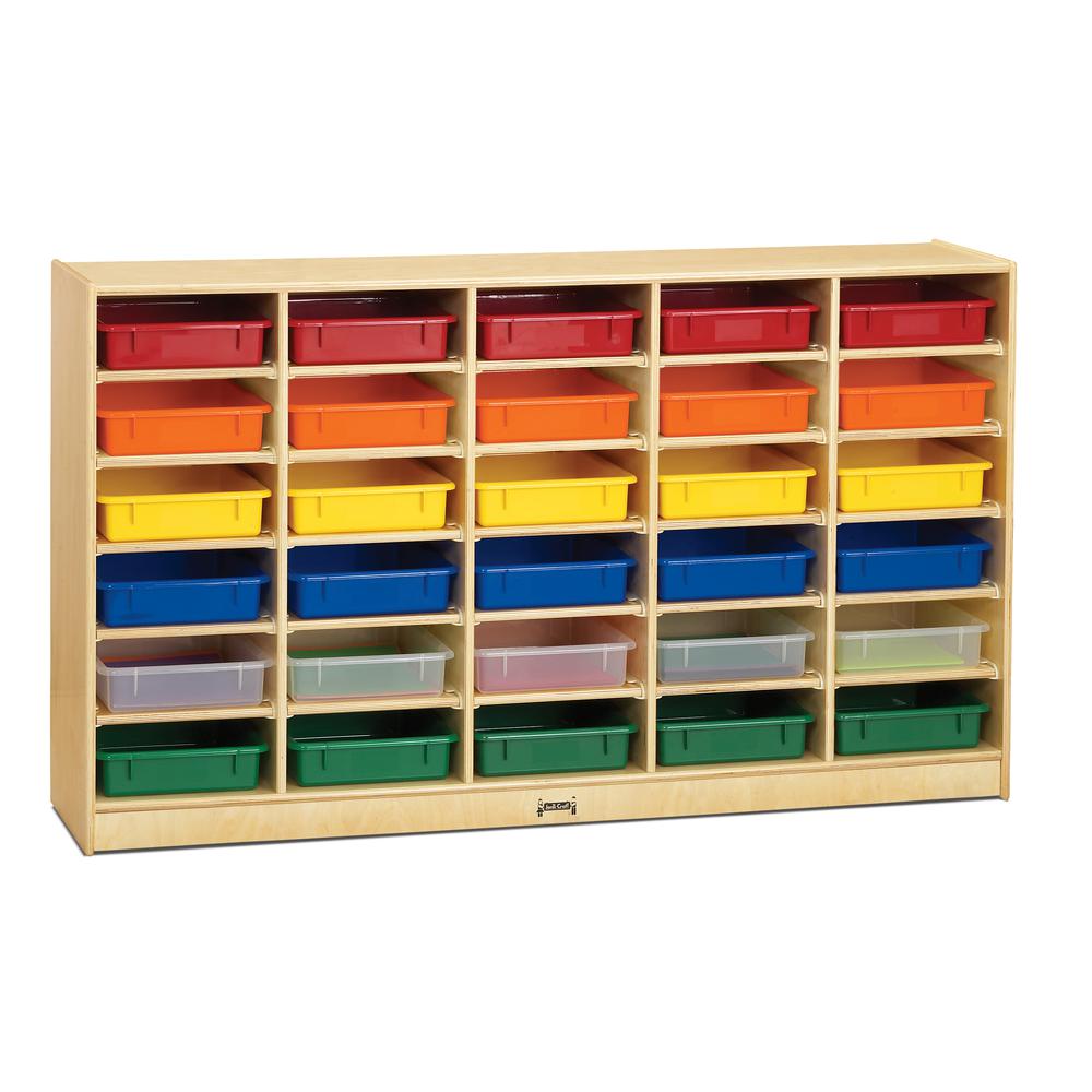 30 Paper-Tray Mobile Storage - with Clear Paper-Trays