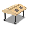 Quad Tablet Table - Mobile