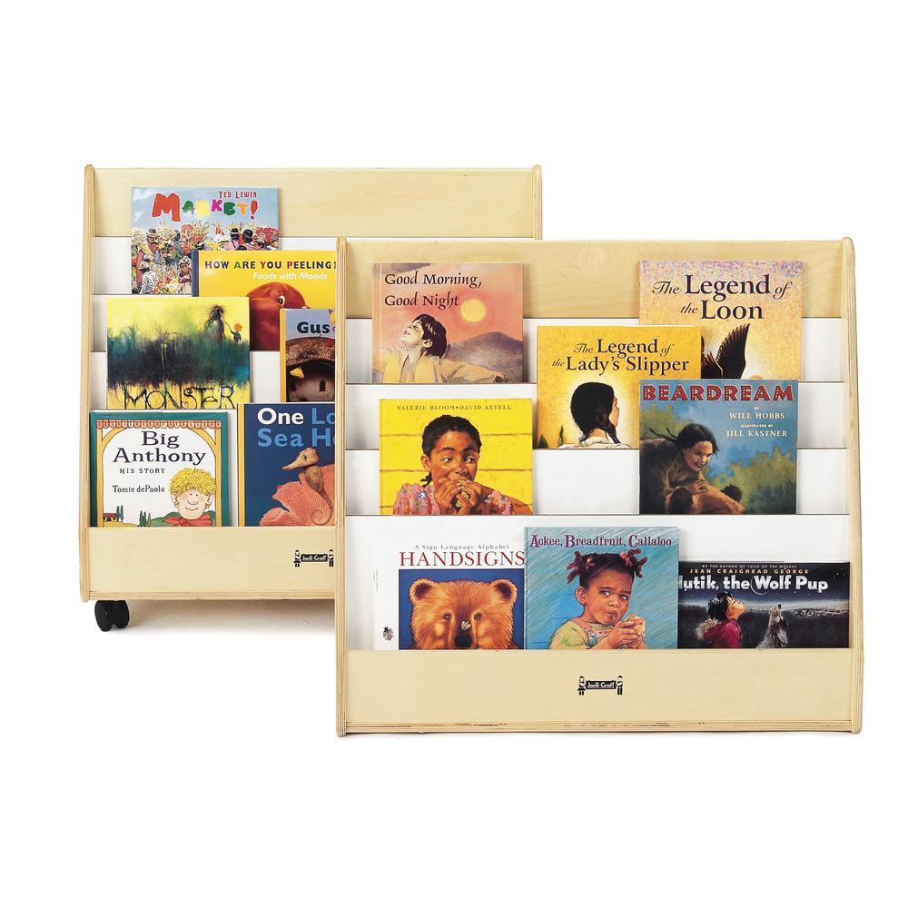 Pick-a-Book Stand, 30w x 16-1/2d x 27-1/2h, Birch