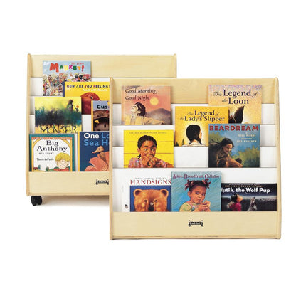 Pick-a-Book Stand, 30w x 16-1/2d x 27-1/2h, Birch