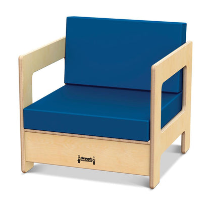 Living Room Easy Chair - Blue
