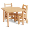 KYDZ Ladderback Chair Pair - 12" Height