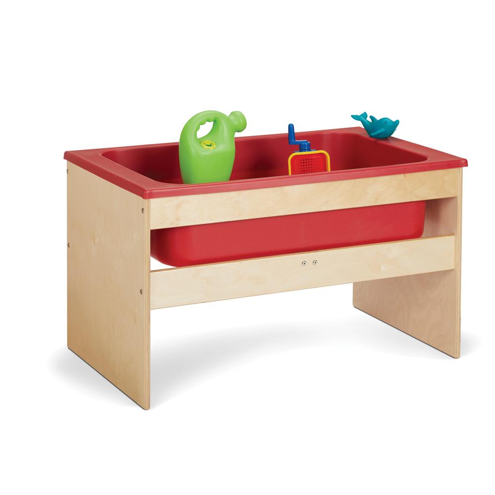 Sensory Table with Lid, Brown Color