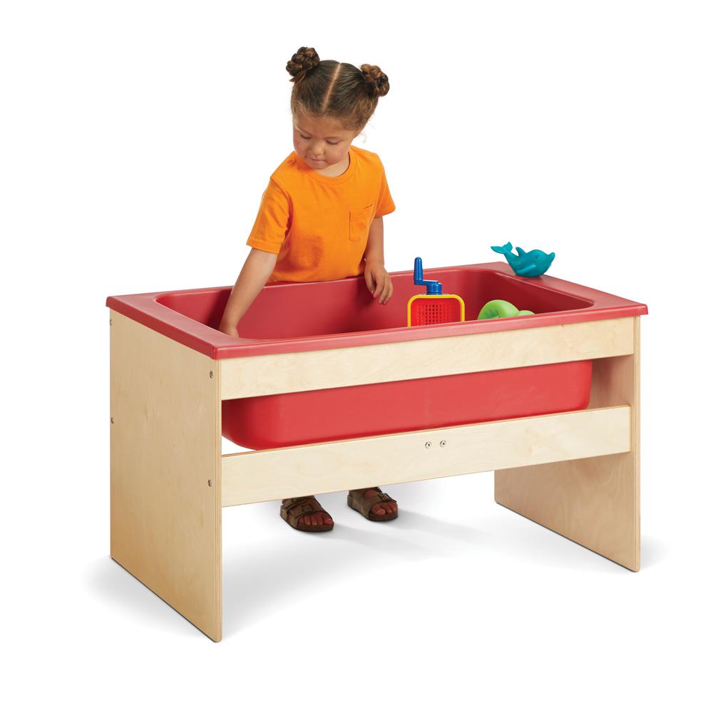 Sensory Table with Lid, Brown Color