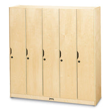 5 Section Lockers with Doors