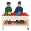 Sensory Table with Shelf, Brown Color