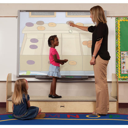 iRise Standard IWB Step - 72", 12" Ht