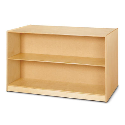 Double-Sided Island – Straight Shelf Storage